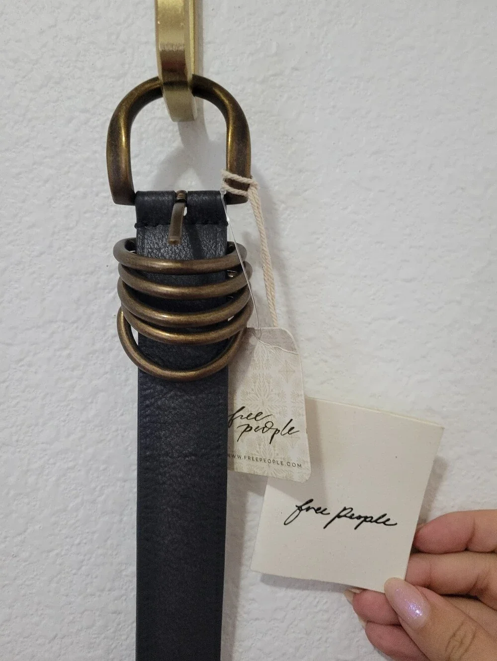 Free People Rori Leather Belt Size XS/S